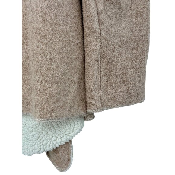 Jaclyn Intimates Shearling Trim Open Front Cozy Cardigan • Loungewear Soft Girl - Picture 8 of 16